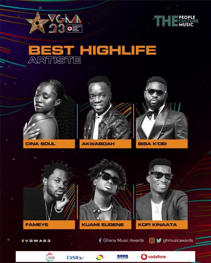 VGMA23: See who made it to the nomination list