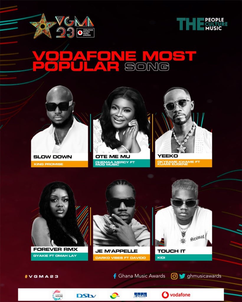 VGMA23: See who made it to the nomination list