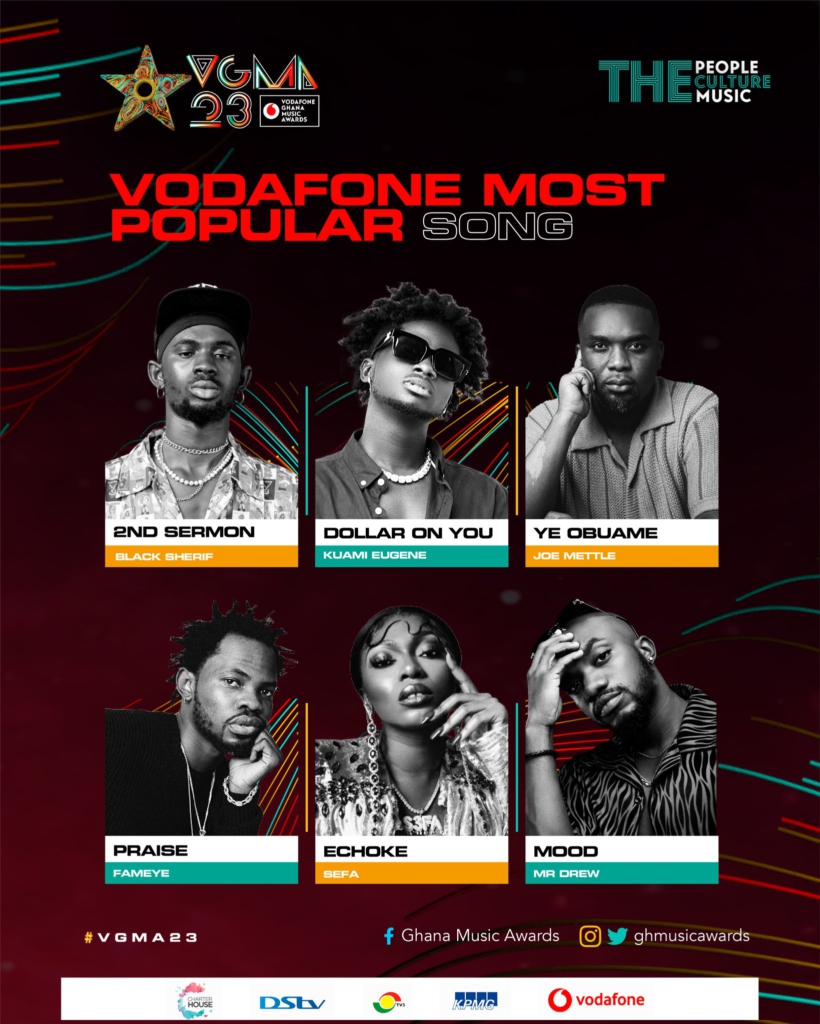 VGMA23: See who made it to the nomination list