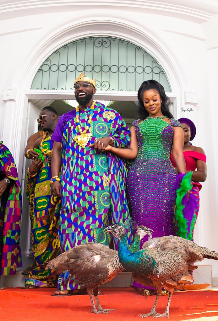 A business mogul's wedding that has got social media talking