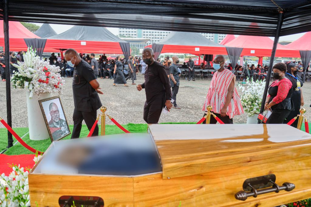 Photos: Final goodbye to the #RealBoss Elvis Kwashie