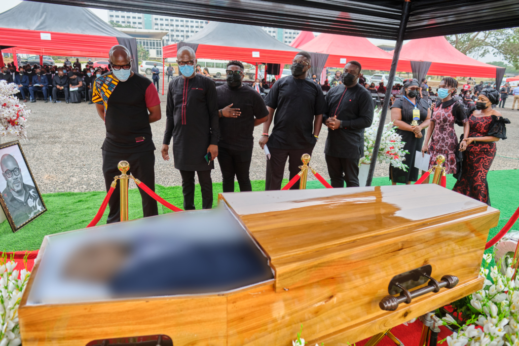 Photos: Final goodbye to the #RealBoss Elvis Kwashie