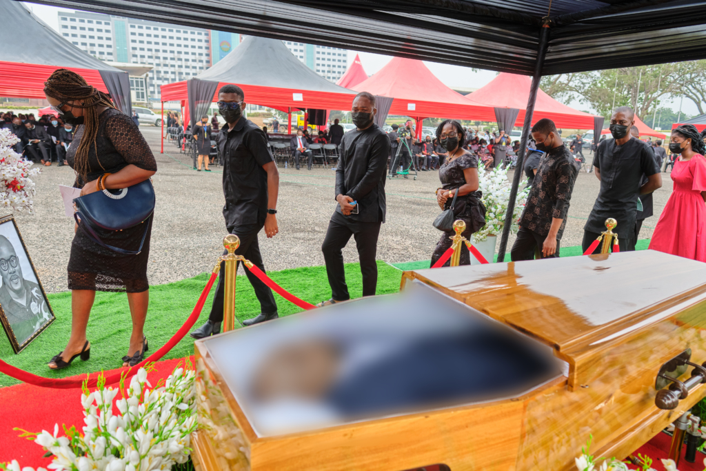 Photos: Final goodbye to the #RealBoss Elvis Kwashie