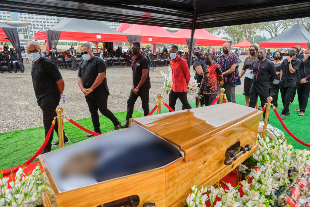 Photos: Final goodbye to the #RealBoss Elvis Kwashie