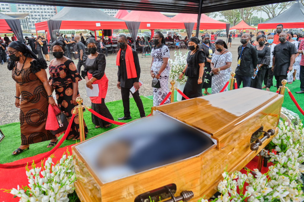 Photos: Final goodbye to the #RealBoss Elvis Kwashie