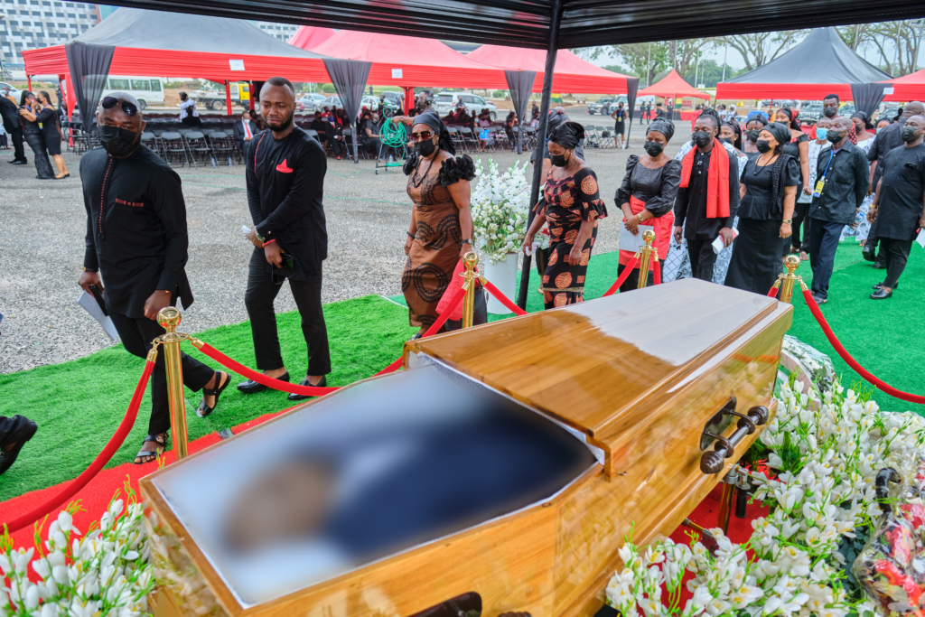 Photos: Final goodbye to the #RealBoss Elvis Kwashie