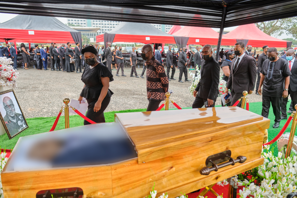 Photos: Final goodbye to the #RealBoss Elvis Kwashie