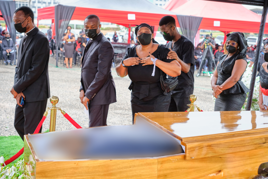 Photos: Final goodbye to the #RealBoss Elvis Kwashie