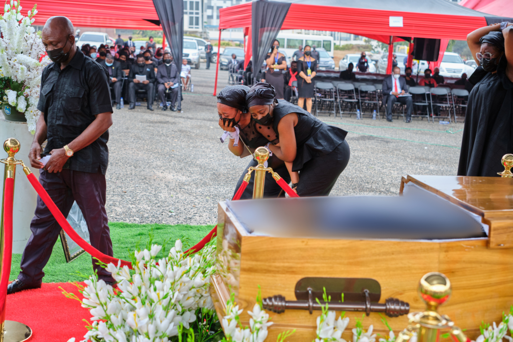 Photos: Final goodbye to the #RealBoss Elvis Kwashie