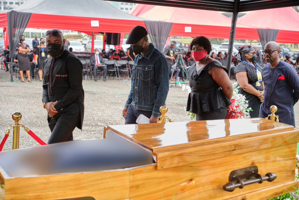 Photos: Final goodbye to the #RealBoss Elvis Kwashie