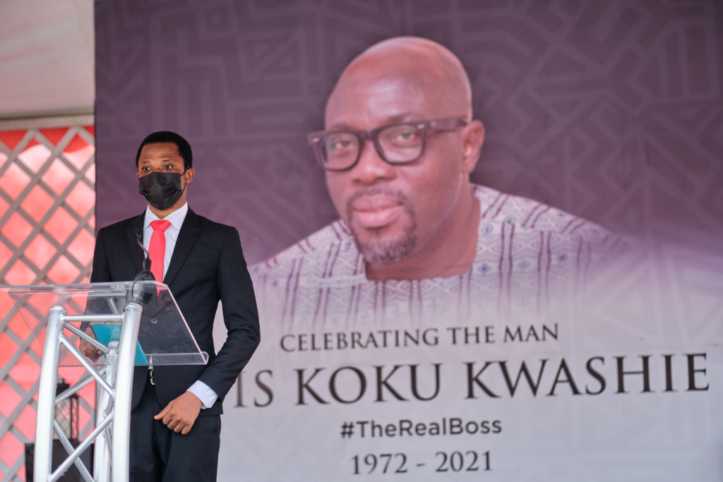 Photos: Final goodbye to the #RealBoss Elvis Kwashie