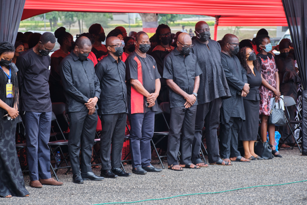 Photos: Final goodbye to the #RealBoss Elvis Kwashie