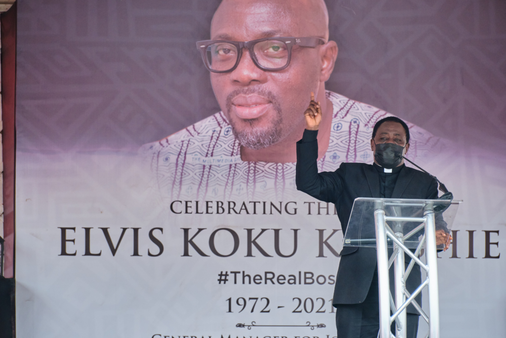 Photos: Final goodbye to the #RealBoss Elvis Kwashie