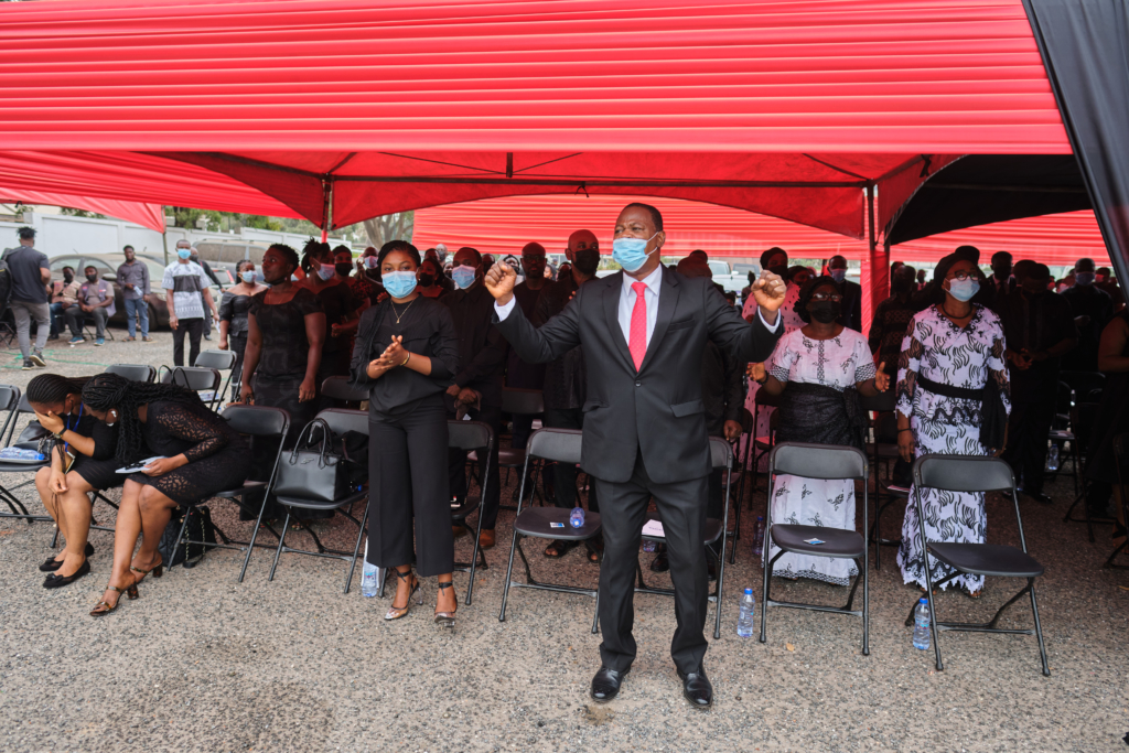 Photos: Final goodbye to the #RealBoss Elvis Kwashie