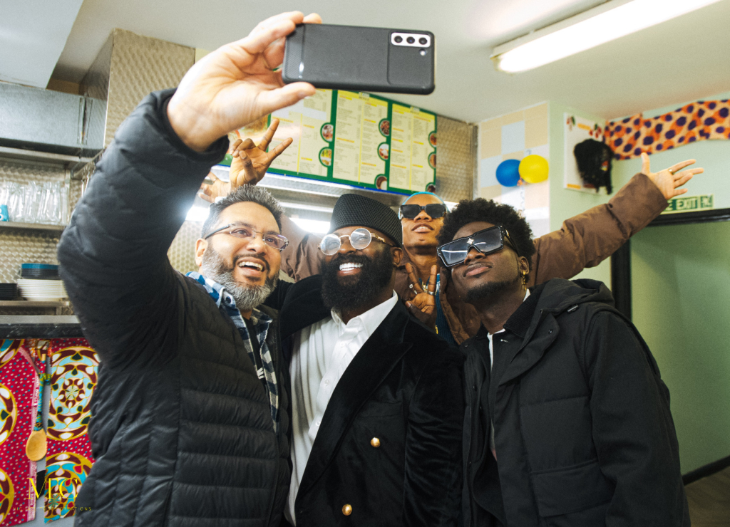 KiDi and Kuami Eugene visit Ark Greenwich Free School to talk to students