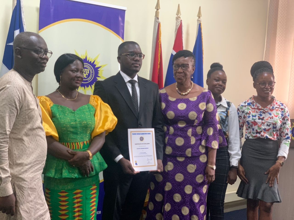Presec-Legon NSMQ team member crowned overall best WASSCE student in Ghana, 2nd in West Africa Presec-Legon NSMQ team member crowned overall best WASSCE student in Ghana, 2nd in West Africa