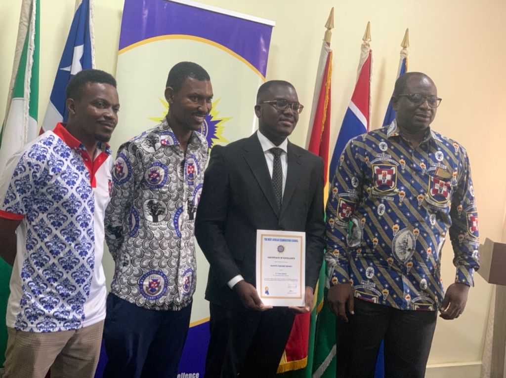 Presec-Legon NSMQ team member crowned overall best WASSCE student in Ghana, 2nd in West Africa Presec-Legon NSMQ team member crowned overall best WASSCE student in Ghana, 2nd in West Africa