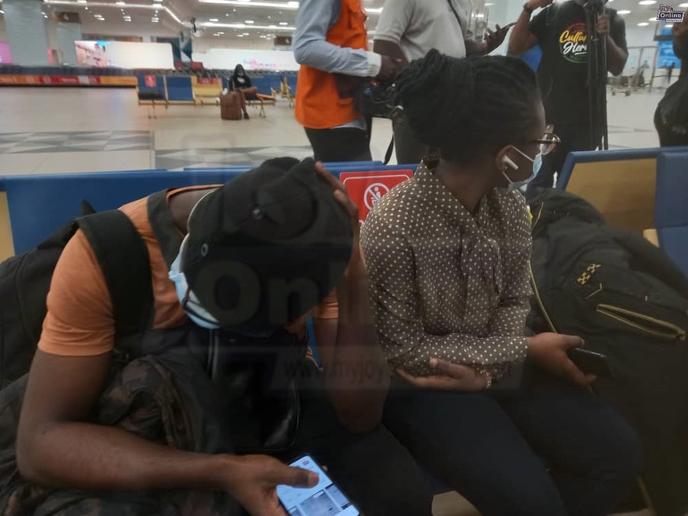 First batch of Ghanaians evacuated from Ukraine arrive in Accra