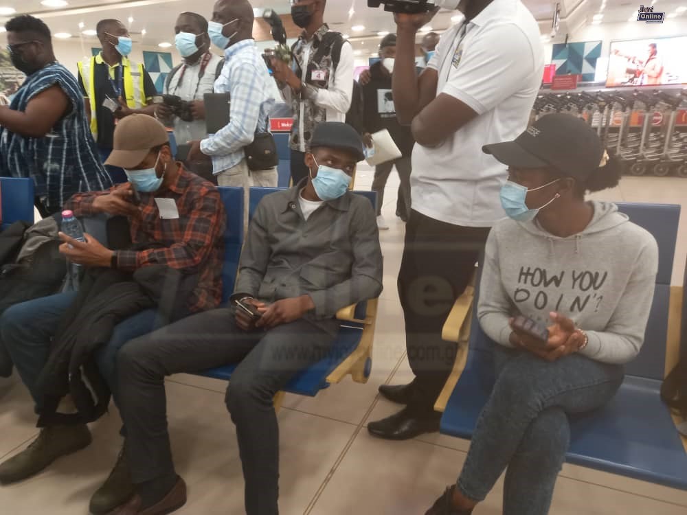 First batch of Ghanaians evacuated from Ukraine arrive in Accra
