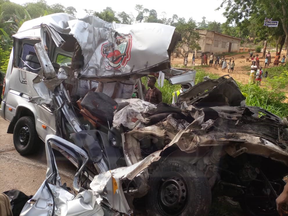 5 persons dead in accident at Nkawkaw-Oframase