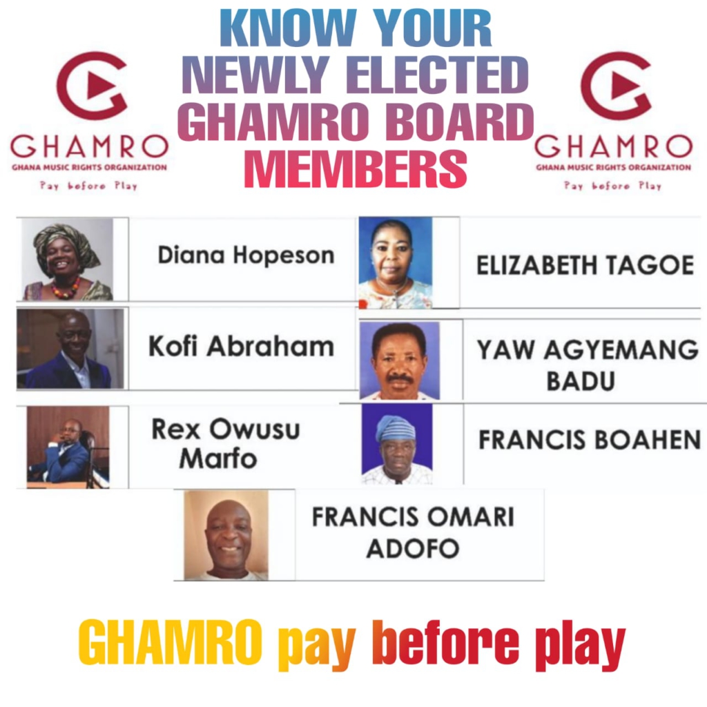 GHAMRO elects new board members GHAMRO elects new board members