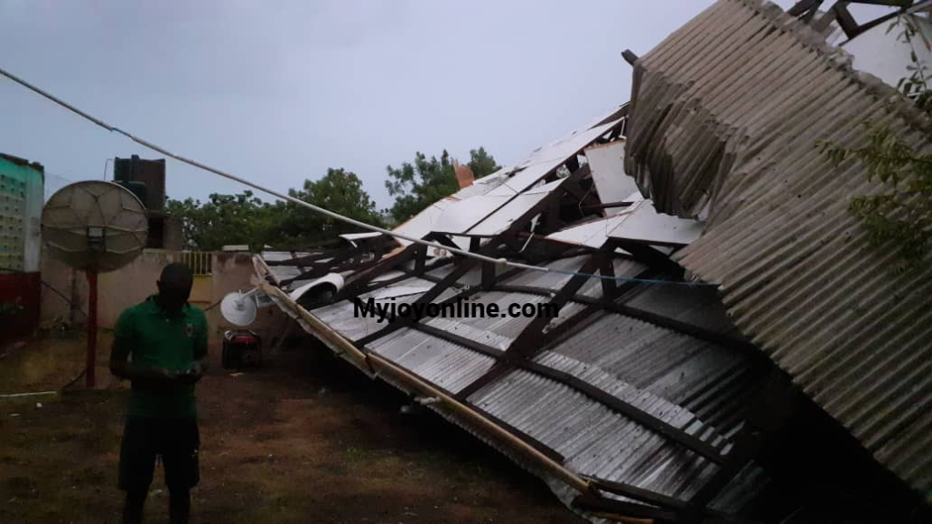 3 Children injured, several residents displaced after rainstorm hit Kalba