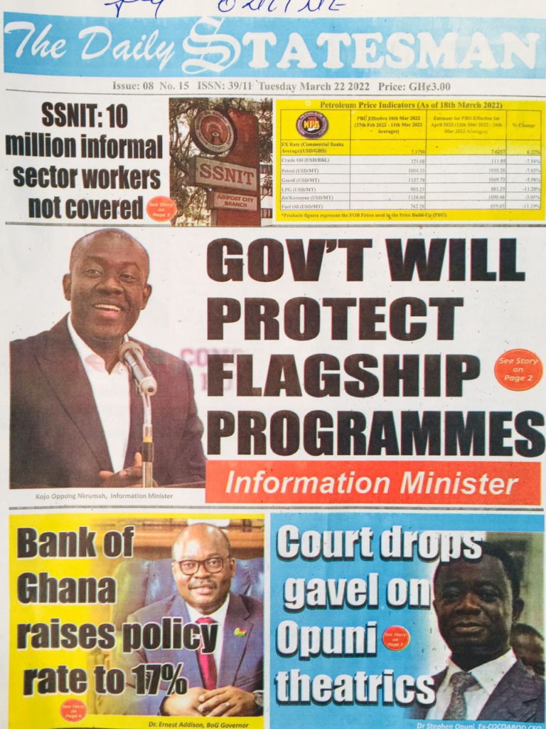 Today's front pages: Tuesday, March 22, 2022