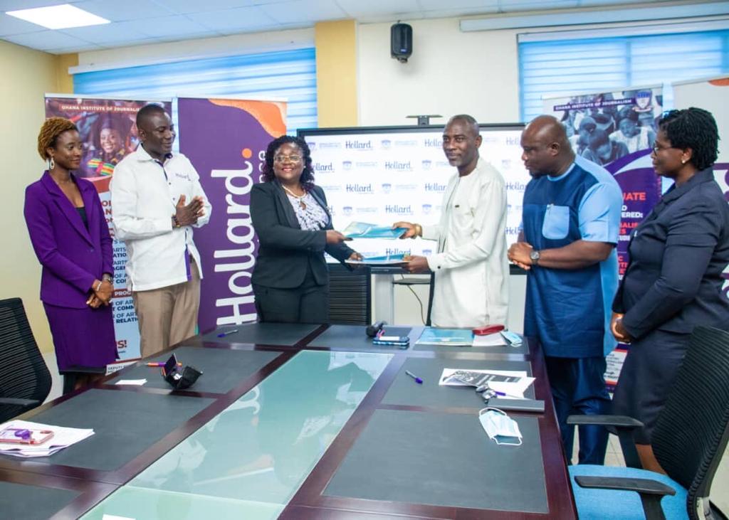 Hollard Ghana and GIJ sign MoU to empower students