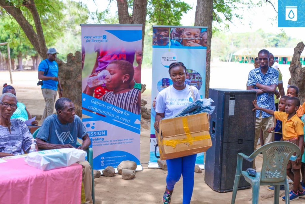 Easy Water for Everyone dedicated to providing 22 island communities with safe drinking water - Harrison Matti