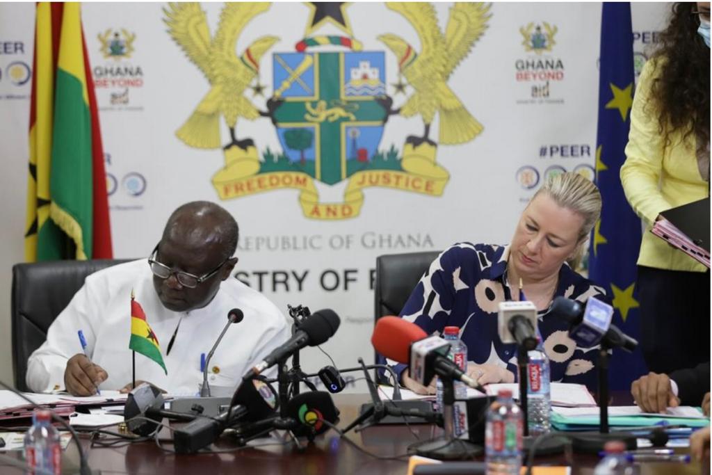 EU a Ghana podepisují 203 milionů EUR na společné plánování na období 2021–2027