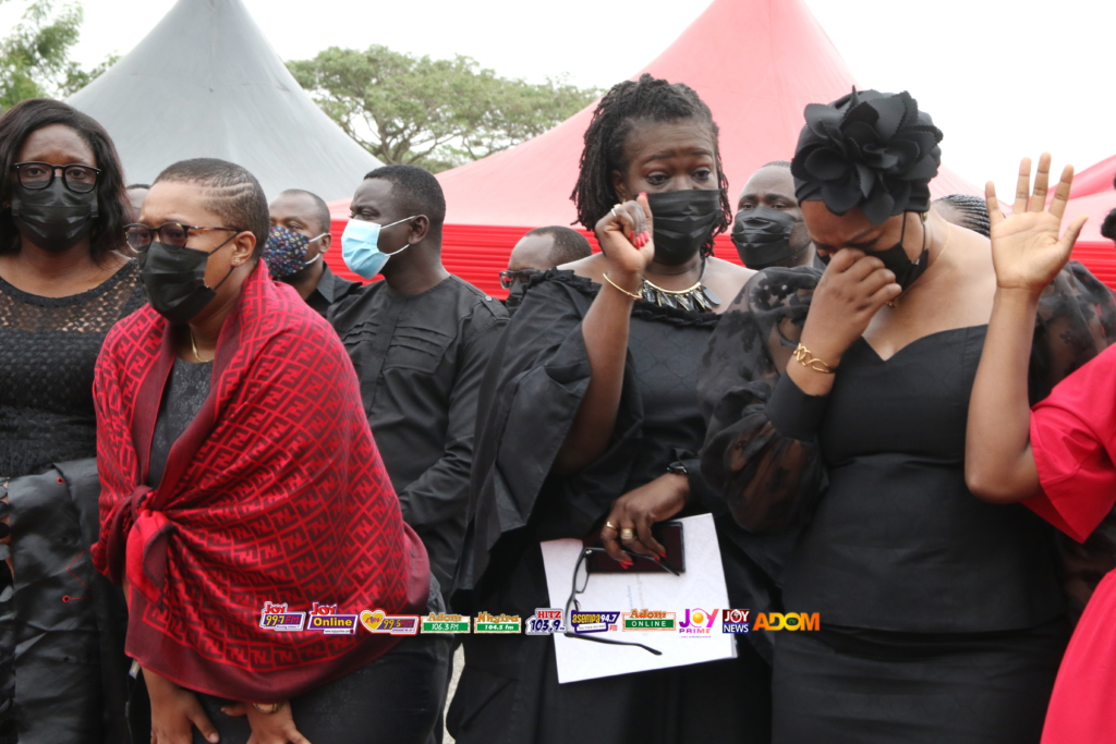 Photos and videos from funeral service of the late Elvis Koku Kwashie