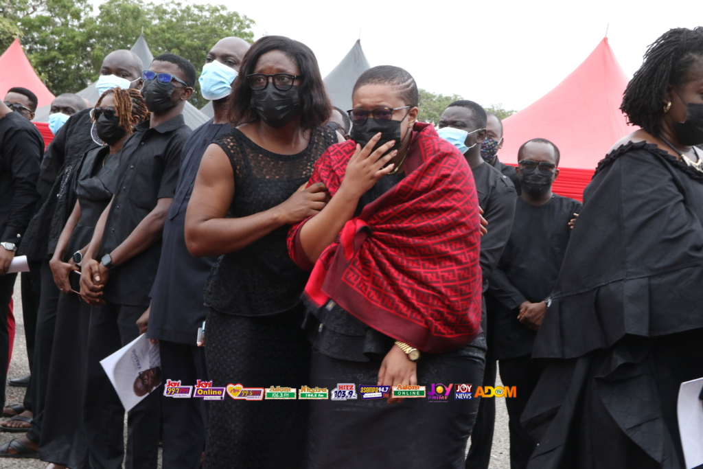 Photos and videos from funeral service of the late Elvis Koku Kwashie