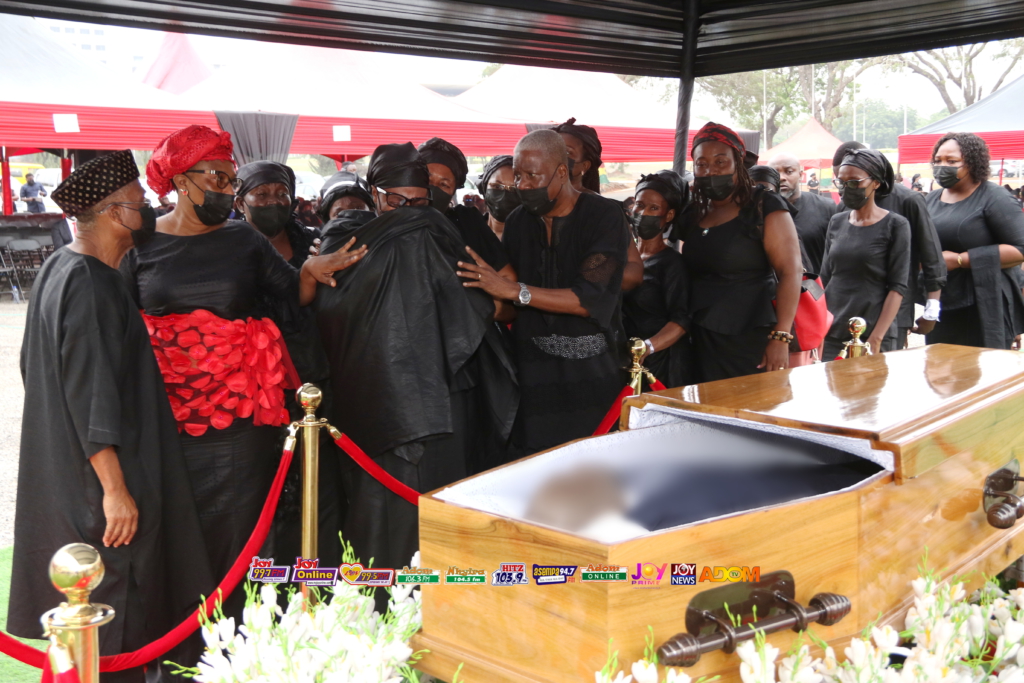 Photos and videos from funeral service of the late Elvis Koku Kwashie