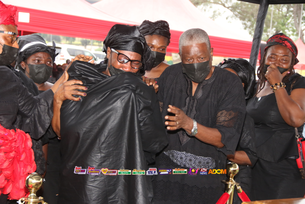 Photos and videos from funeral service of the late Elvis Koku Kwashie
