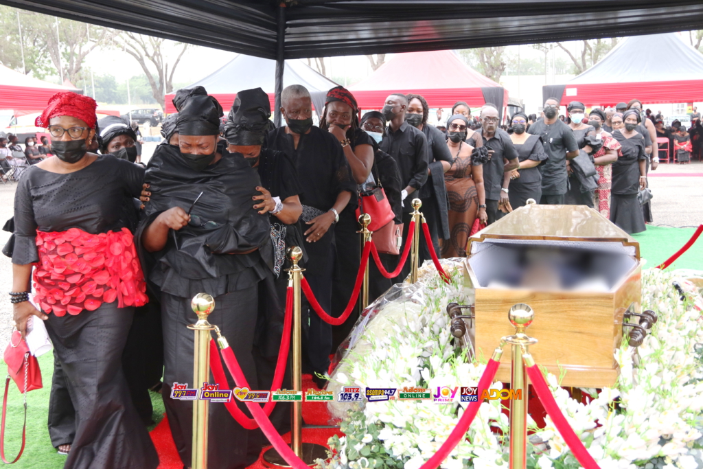 Photos and videos from funeral service of the late Elvis Koku Kwashie