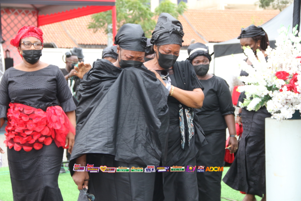 Photos and videos from funeral service of the late Elvis Koku Kwashie