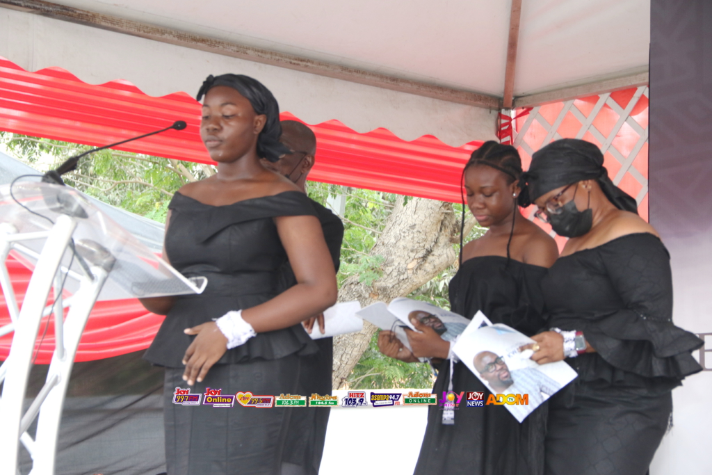 Photos and videos from funeral service of the late Elvis Koku Kwashie