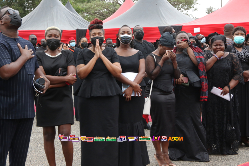 Photos and videos from funeral service of the late Elvis Koku Kwashie