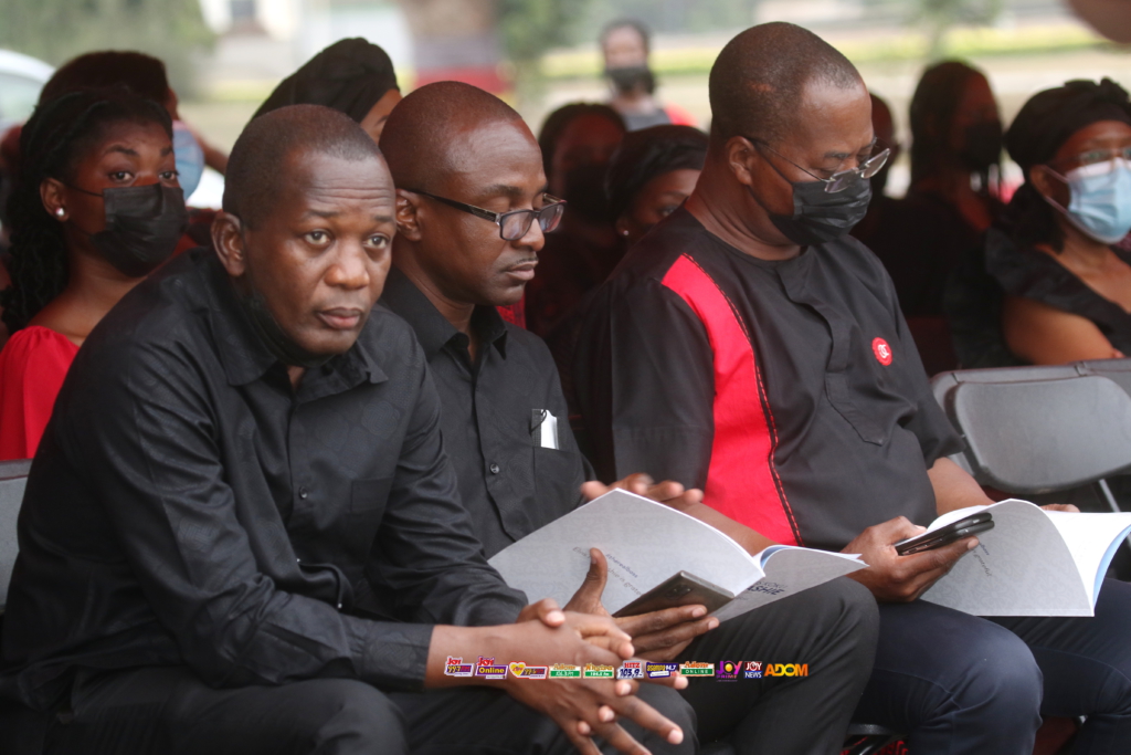 Photos and videos from funeral service of the late Elvis Koku Kwashie