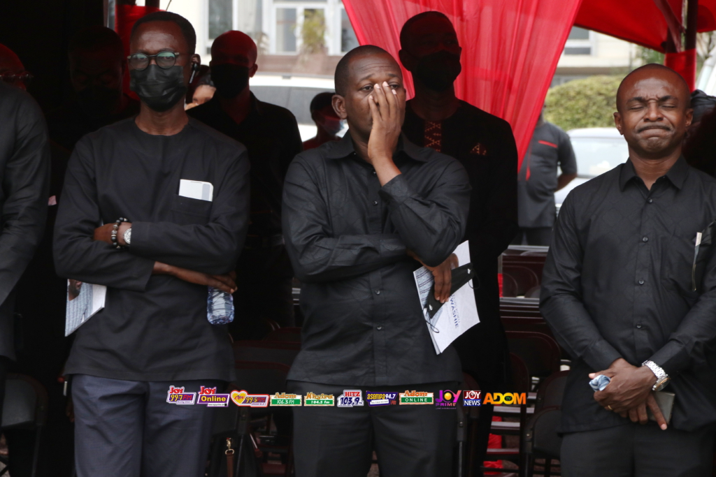 Photos and videos from funeral service of the late Elvis Koku Kwashie