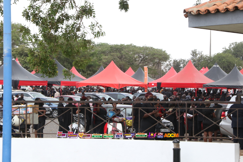 Photos and videos from funeral service of the late Elvis Koku Kwashie