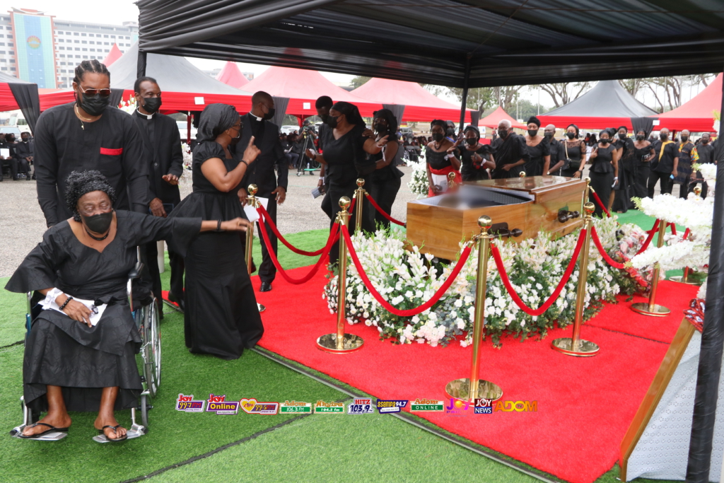 Photos and videos from funeral service of the late Elvis Koku Kwashie