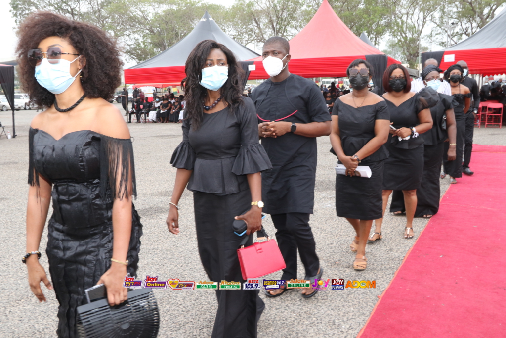 Photos and videos from funeral service of the late Elvis Koku Kwashie