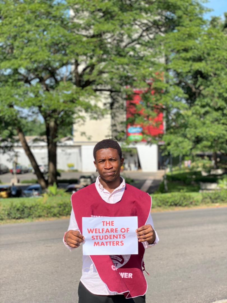 KNUST students storm Twitter with #ContiAgainstDeferrals to oppose management's decision