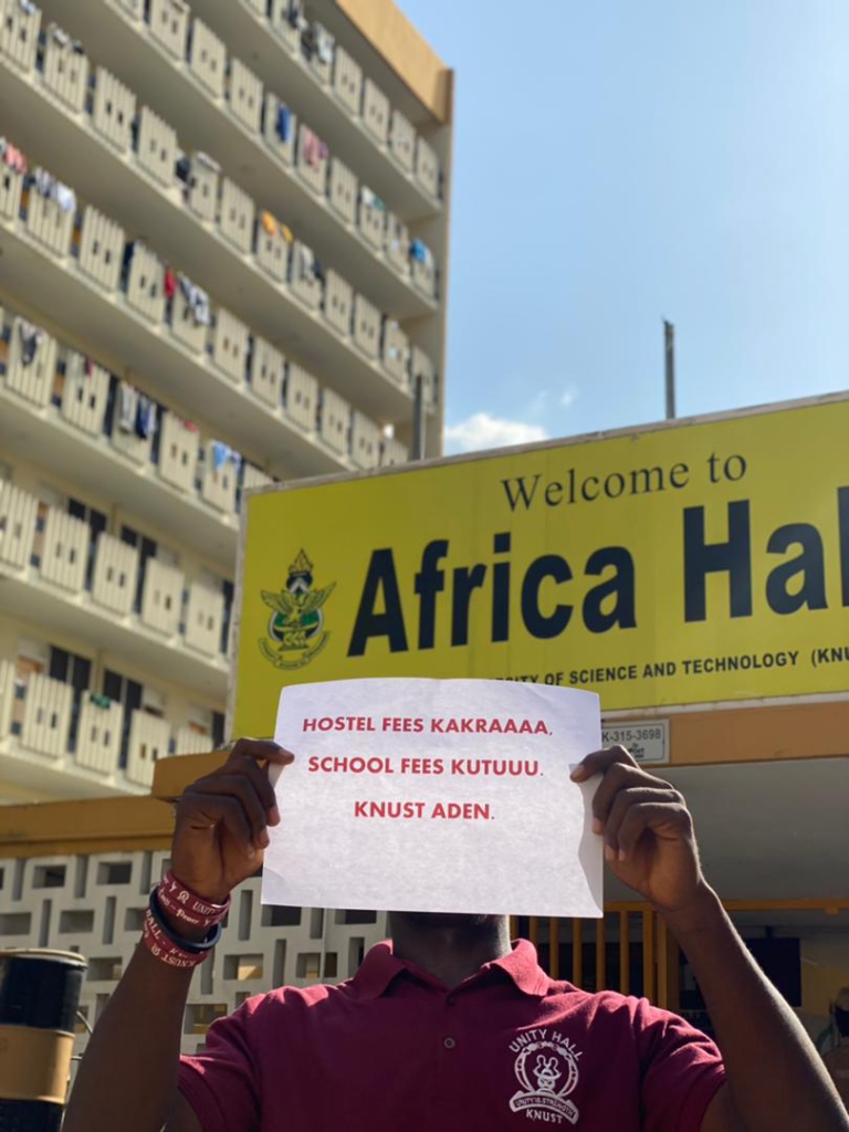 KNUST students storm Twitter with #ContiAgainstDeferrals to oppose management's decision KNUST students storm Twitter with #ContiAgainstDeferrals to oppose management's decision