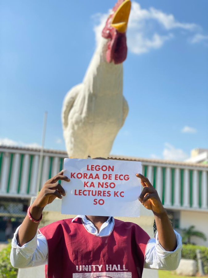 KNUST students storm Twitter with #ContiAgainstDeferrals to oppose management's decision KNUST students storm Twitter with #ContiAgainstDeferrals to oppose management's decision