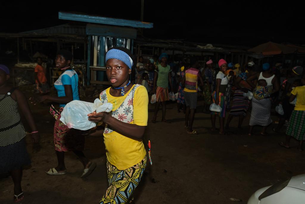 Easter Soup Kitchen: Kayaye, labourers at Mallam-Atta market enjoy hot meal prepared by Multimedia Group staff