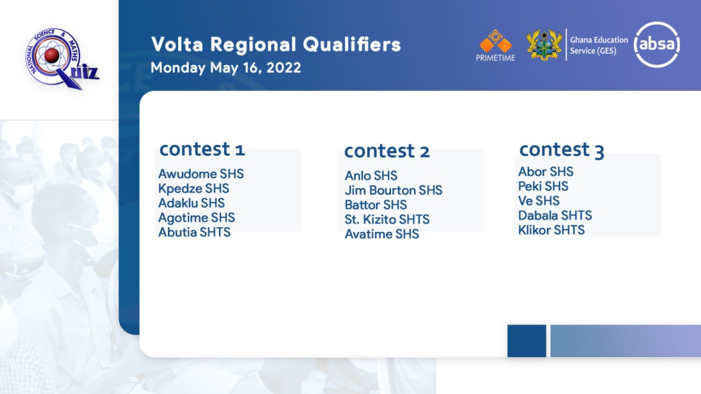 NSMQ 2022 regional qualifiers begin on April 25; here are all the fixtures NSMQ 2022 regional qualifiers begin on April 25; here are all the fixtures