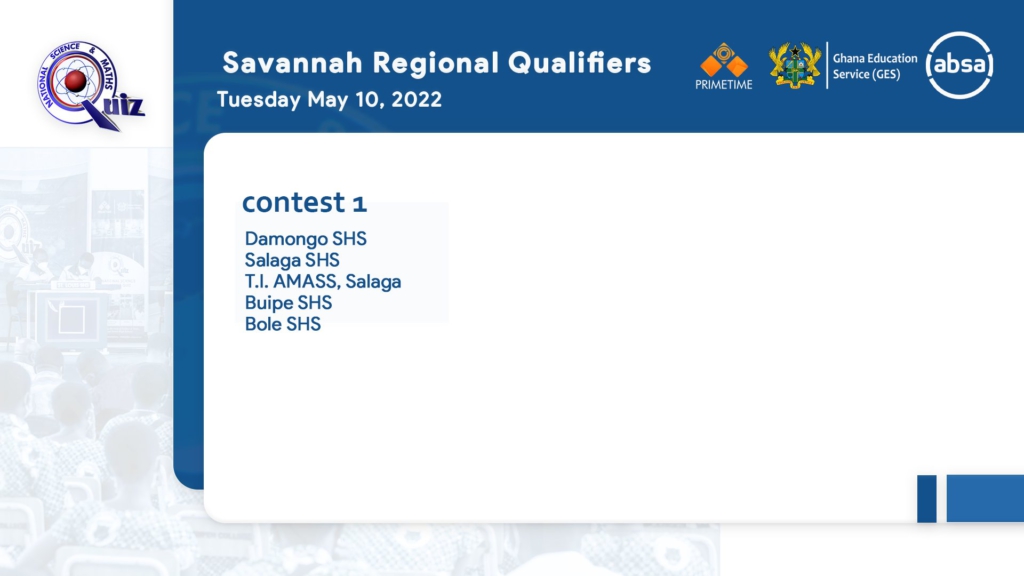 NSMQ 2022 regional qualifiers begin on April 25; here are all the fixtures