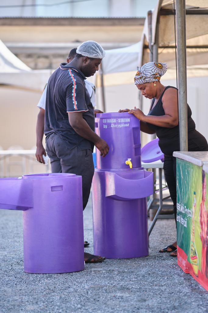 Joy FM Easter Soup Kitchen: From the kitchen into the pack